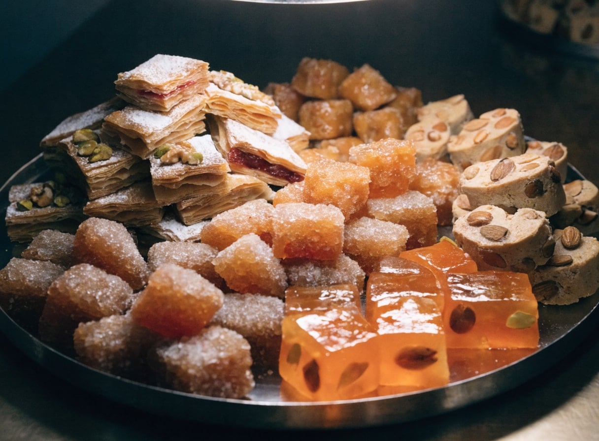 Mixed Dessert Tray, handmade at Taskin Bakery