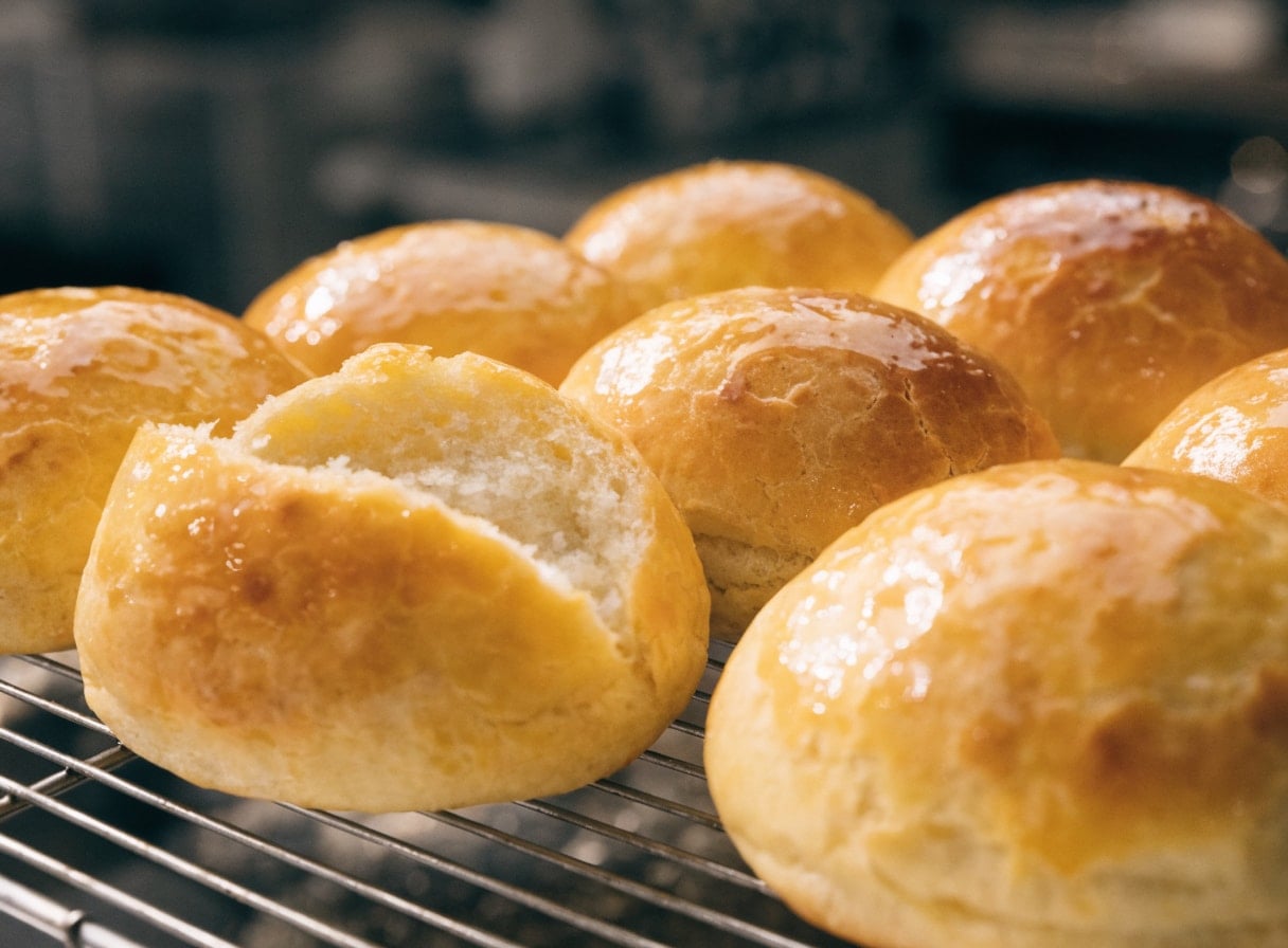 Plain Pogaca, handmade at Taskin Bakery