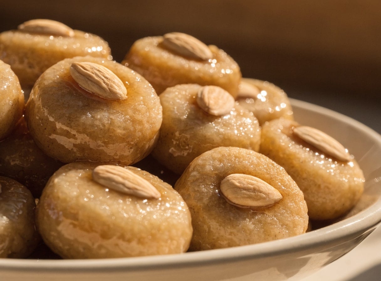 Sekerpare, handmade at Taskin Bakery