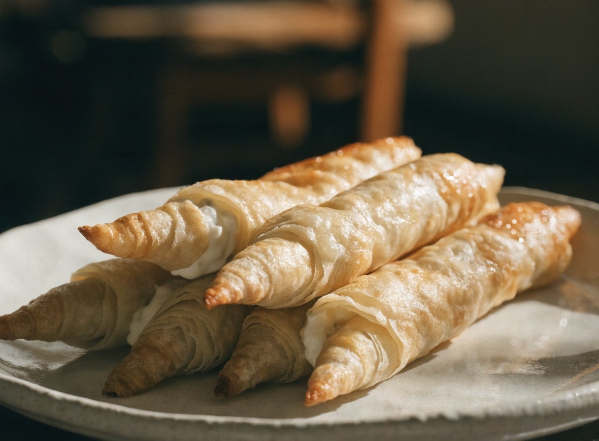 Cheese Taskin Borek, handmade at Taskin Bakery