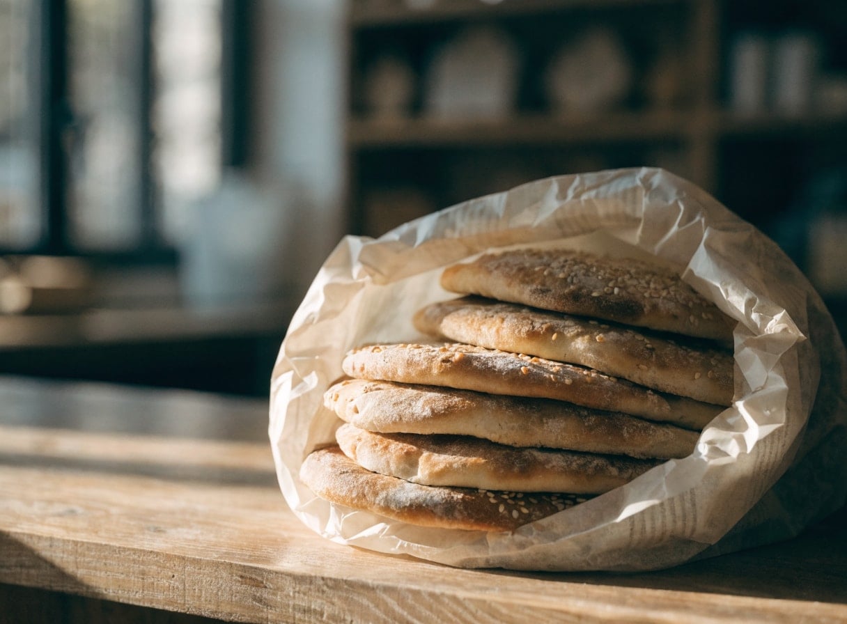 Turkish Small Pide Pack of 5, handmade at Taskin Bakery