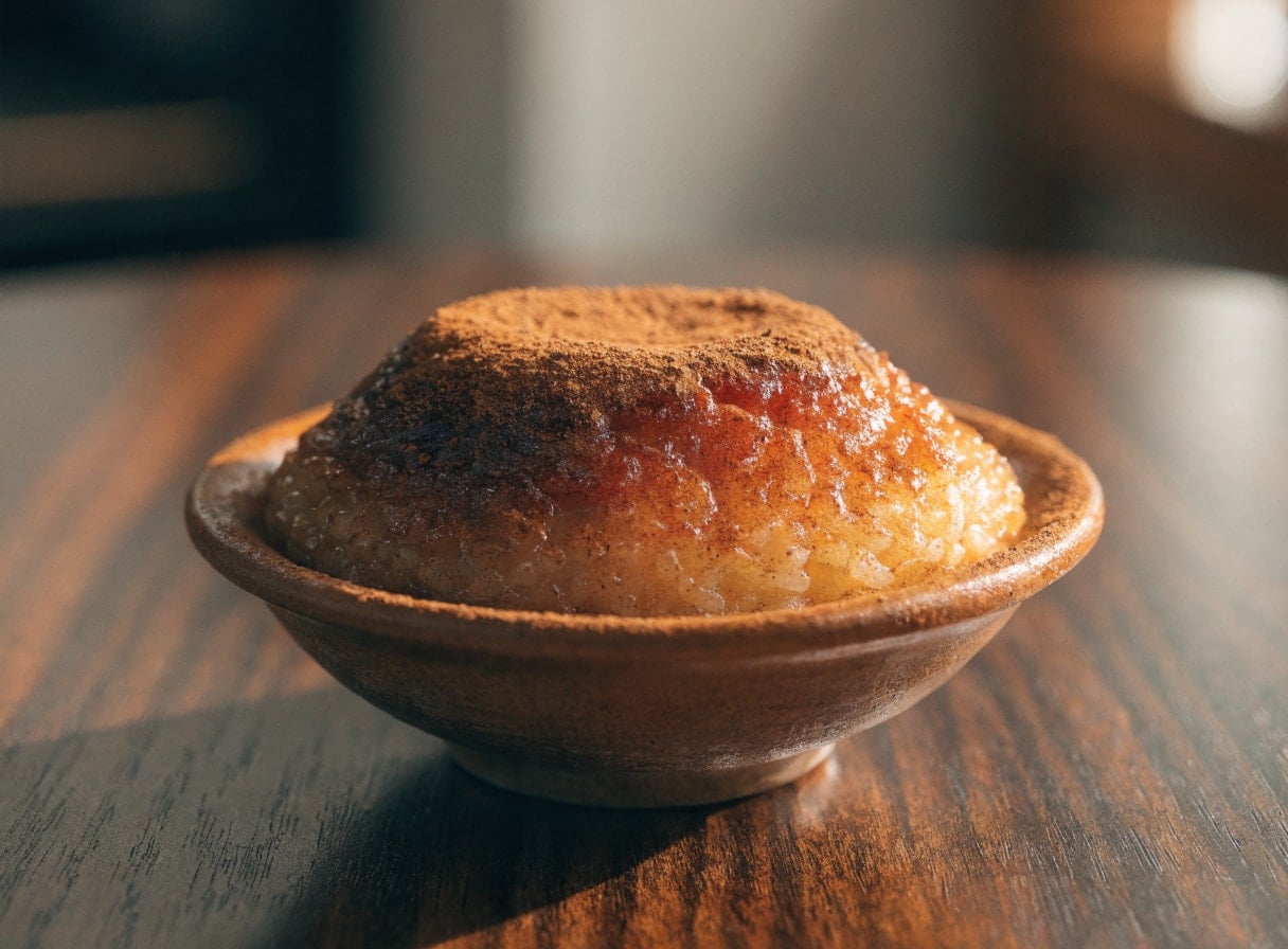 Sutlac, handmade at Taskin Bakery